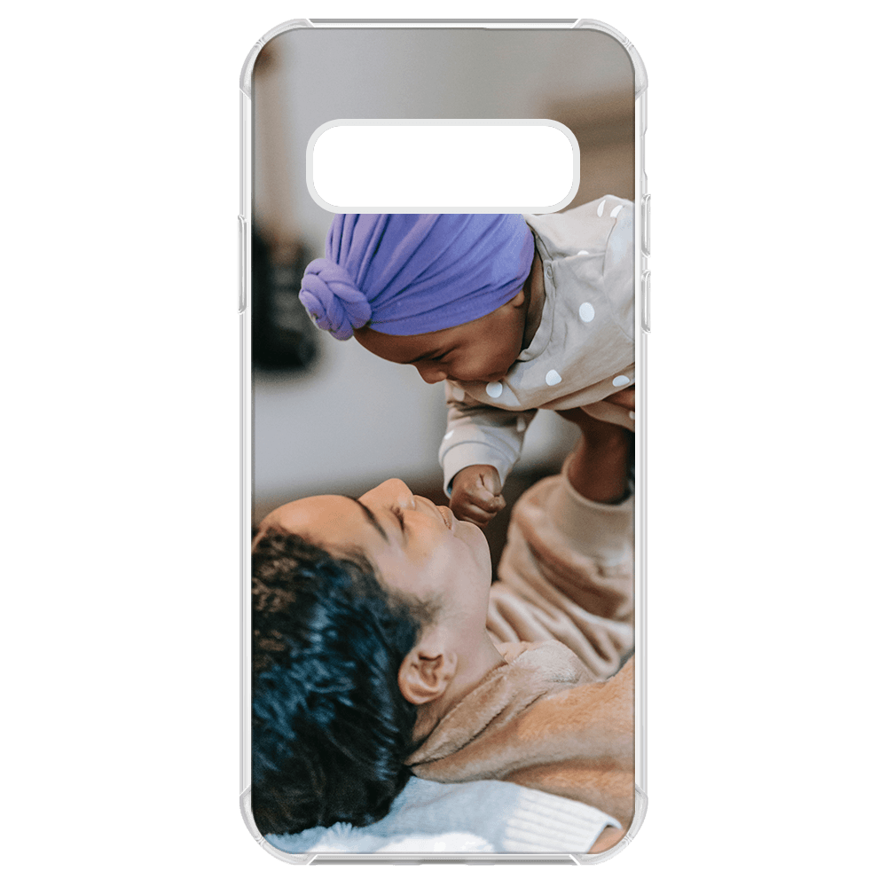 Samsung S10 Picture Case - Clear Bumper